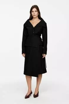 Кожаные туфли-лодочки Arket, красный