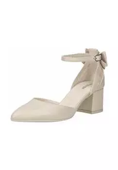 Кожаные туфли-лодочки Nerogiardini, бежевый