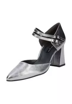 Кожаные туфли-лодочки Paul Green, серебряный