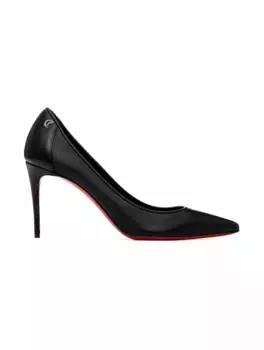 Кожаные туфли-лодочки Sporty Kate 85 Christian Louboutin, черный