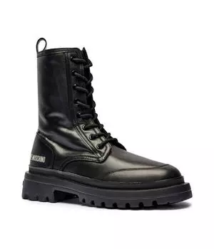 Кожаные туфли Love Moschino, черный