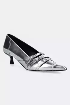 Кожаные туфли LYKKE Vagabond Shoemakers, серебряный