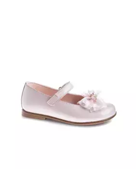 Кожаные туфли Мэри Джейн для девочек на застежке-липучке Pablosky, розовый
