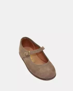 Кожаные туфли Мэри Джейн для девочки с застежкой-пряжкой Chuches