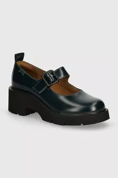 Кожаные туфли Milah Camper, зеленый