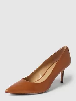 Кожаные туфли модель "ANETTE" Lauren Ralph Lauren, коньячный цвет