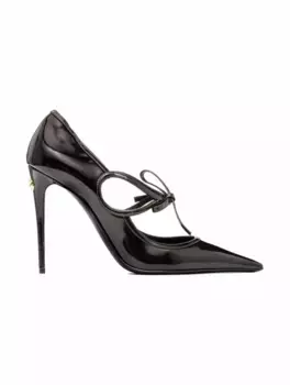 Кожаные туфли Mun Dolce&Gabbana, черный