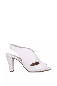 Кожаные туфли на каблуке "Арабелла" Carvela, белый