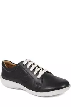 Кожаные туфли на шнуровке Pavers, синий