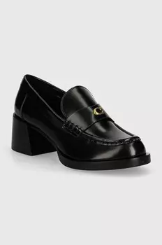 Кожаные туфли Натали Coach, черный