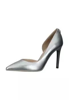 Кожаные туфли NeroGiardini, серебро