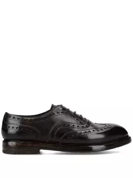 Кожаные туфли-оксфорды Premiata, коричневый