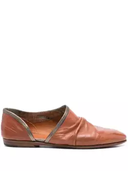 Кожаные туфли Pantanetti, коричневый