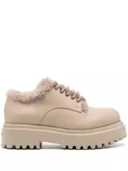 Кожаные туфли Ranger 55 мм со шнуровкой Le Silla, нейтральный