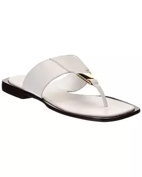 Кожаные туфли Schutz Salma Flat, белый