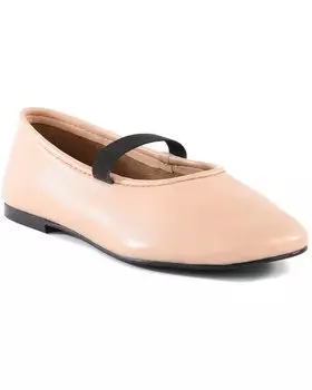 Кожаные туфли Seychelles Jude Flat, бежевый