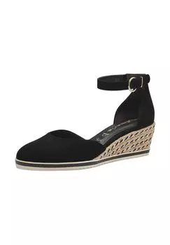 Кожаные туфли Tamaris, черный