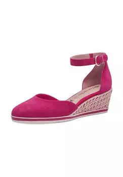 Кожаные туфли Tamaris, фуксия