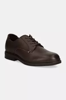 Кожаные туфли Tommy Hilfiger FLEXIBLE HILFIGER MIX LTH SHOE, коричневый