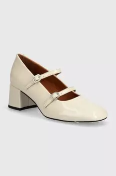 Кожаные туфли Vagabond Shoemakers, бежевый
