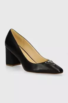 Кожаные туфли VARLAY2 Guess, черный