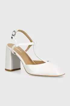 Кожаные туфли Wojas, белый