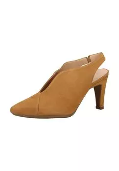 Кожаные туфли wonders, песочный