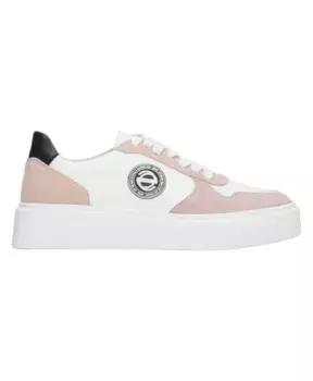 Кожаные велюровые кроссовки Estro, белый