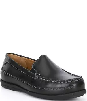 Кожаные венецианские слипоны Johnston & Murphy для мальчиков Locklin (для младенцев), черный