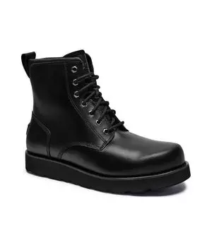 Кожаные высокие сапоги m cason Ugg, черный