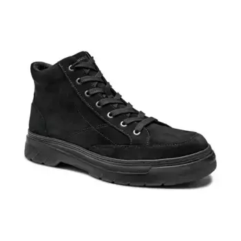 Кожаные высокие туфли Hugo, черный