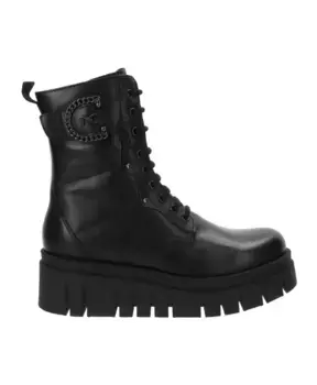 Кожаные женские ботильоны элегантного фасона Nerogiardini, черный