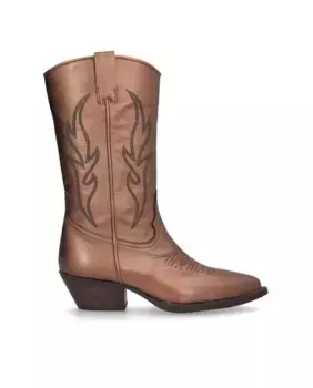 Кожаные женские ботинки Gibson на нескользящей подошве Alpe, коричневый