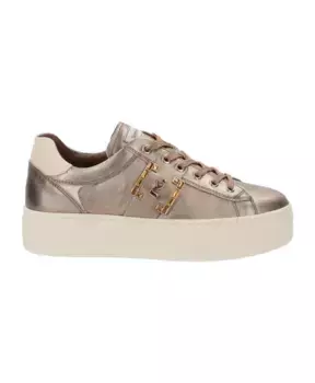 Кожаные женские кроссовки стильный комфорт Nerogiardini, коричневый