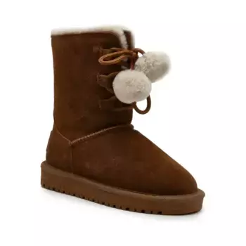 Кожаные зимние ботинки Pepe Jeans London, коричневый