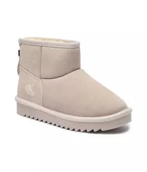 Кожаные зимние сапоги Calvin Klein Jeans, желтый