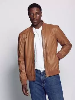 Кожаный блузон Jcc, коричневый