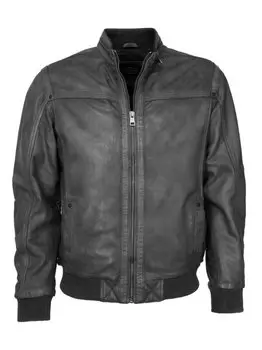 Кожаный блузон Jcc, серый