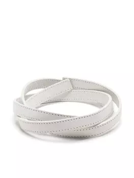 Кожаный браслет De Grisogono, белый