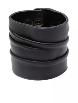 Кожаный браслет ERALDO, черный