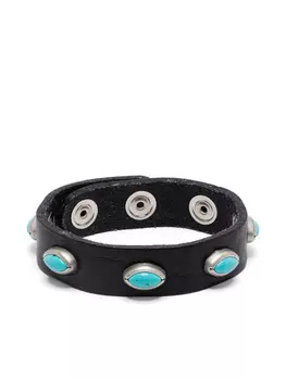 Кожаный браслет ERALDO, черный