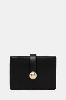 Кожаный чехол для карт Furla, черный