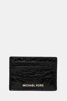 Кожаный чехол для карты Michael Michael Kors, черный