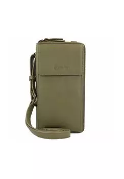 Кожаный чехол для мобильного телефона Peru 10 см Esquire, цвет Olive Gesamt Breite