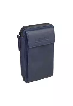 Кожаный чехол для мобильного телефона The Hague 11 см LEONHARD HEYDEN, цвет Blau Gesamt Breite