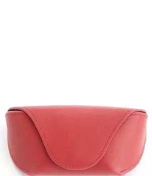 Кожаный чехол для переноски солнцезащитных очков ROYCE New York, красный