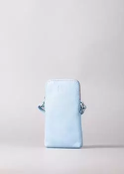 Кожаный чехол для телефона через плечо Coniston Lakeland Leather, синий