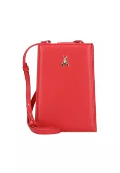 Кожаный чехол для телефона Fly Bamby 13 см PATRIZIA PEPE, цвет Infrarouge Red Gesamt Breite