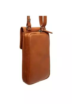 Кожаный чехол для телефона Langley 11 см The Chesterfield Brand, цвет Cognac Gesamt Breite