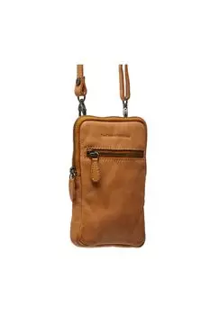 Кожаный чехол для телефона Salta 11 см The Chesterfield Brand, цвет Ocher Yellow Gesamt Breite